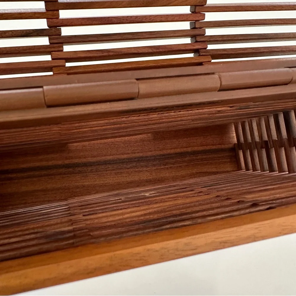 SOLD 🚫SAINT LAURENT Wood Kate Box Bag - Picture 16 of 17